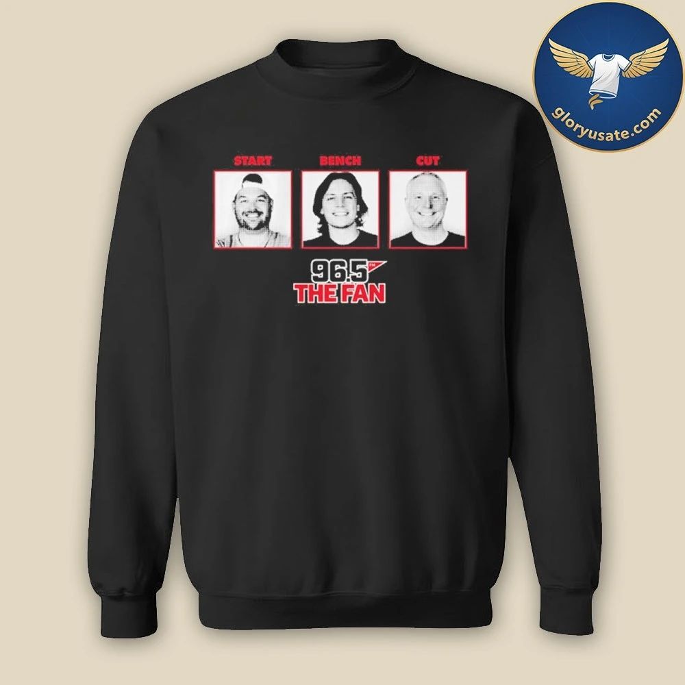 Fescoe and Dusty Start Bench Cut 96.5 The Fan Shirt