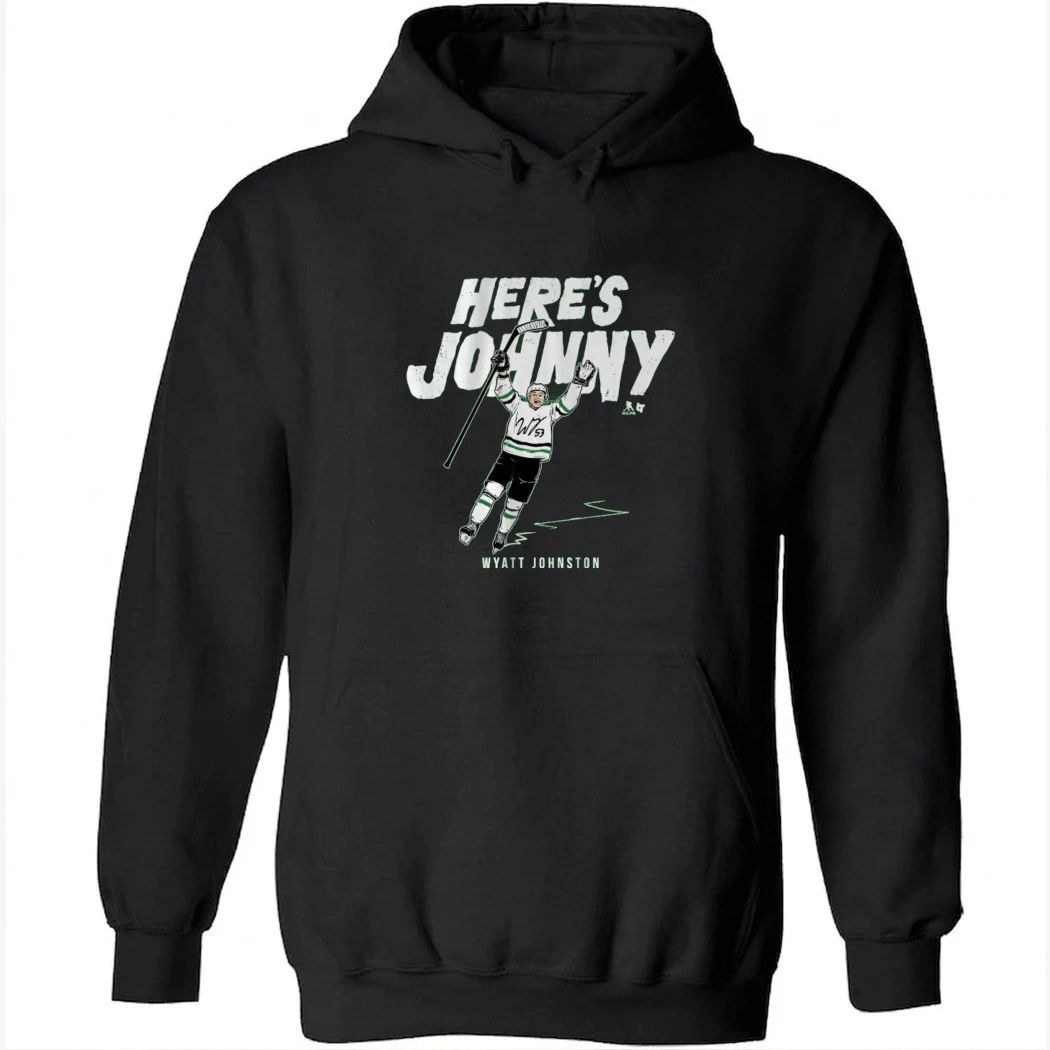 Wyatt Johnston Here’s Johnny Hockey Shirt