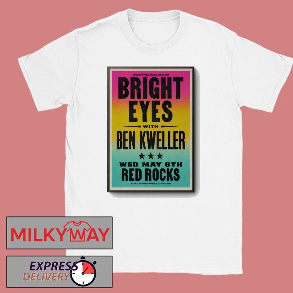 Bright Eyes Morrison CO Event On May 6 2026 Poster shirt