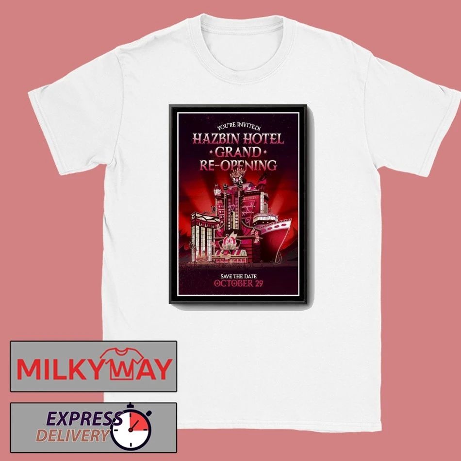 Hazbin Hotel Hellaverse On Prime 2025 Poster shirt