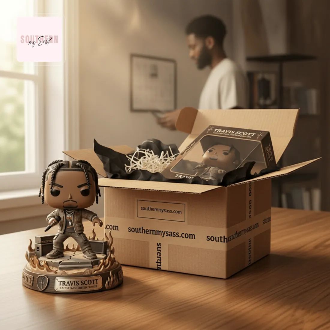 Travis Scott Cactus Jack Pop Figure Doll