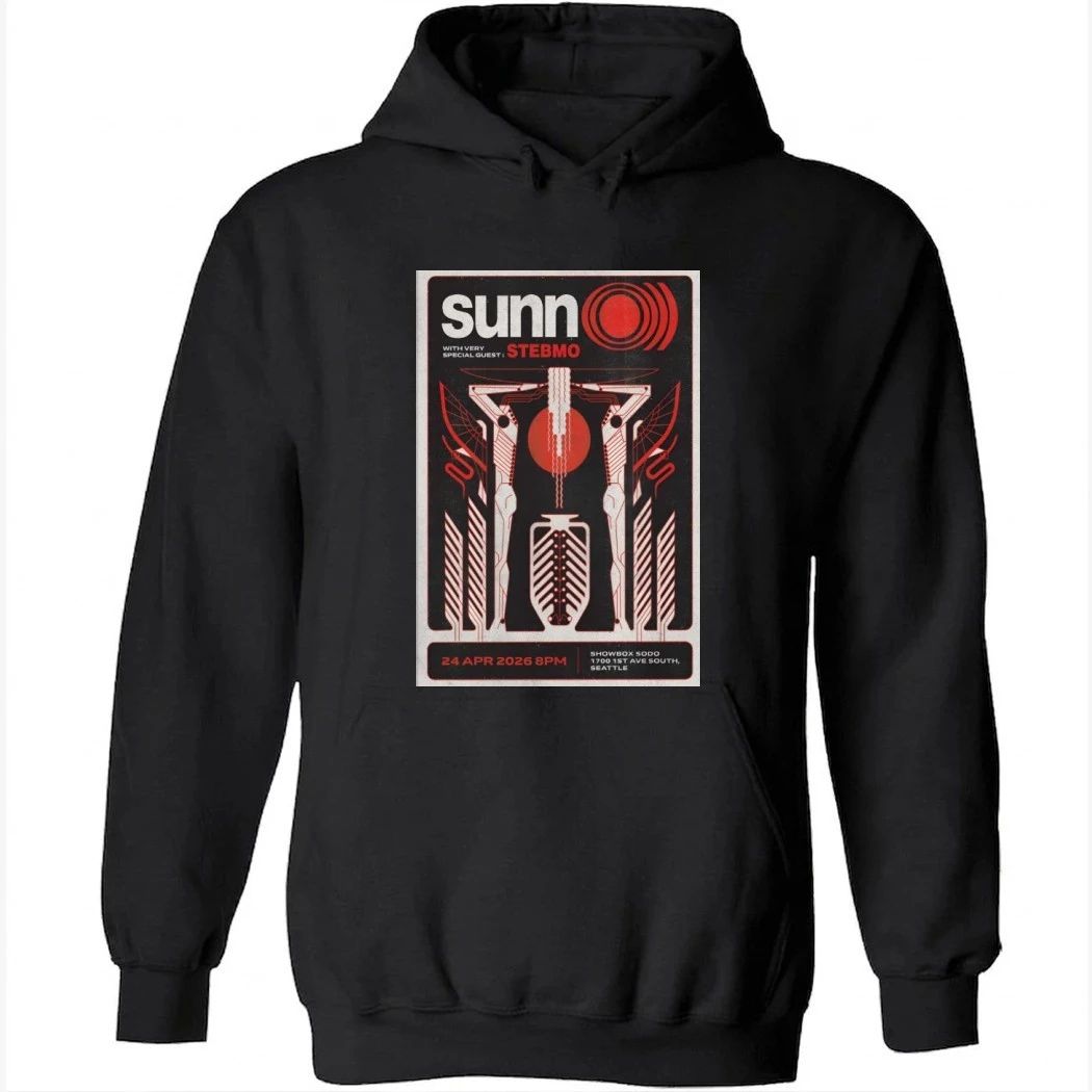 SUNN O))) Apr 24 2026 In Seattle WA Poster Shirt