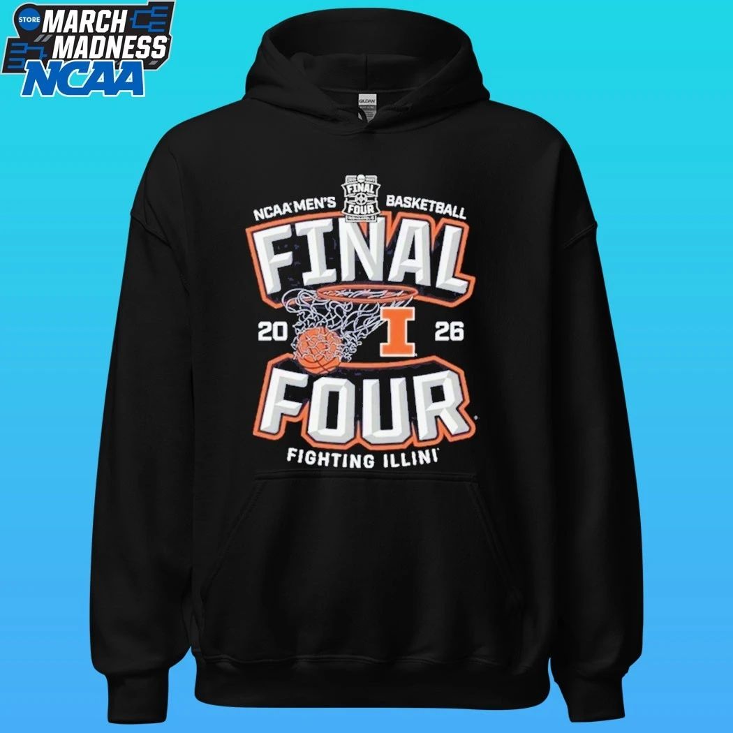 Ncaa Men’s Basketball 2026 Final Four Hoop Fighting Illini Shirt