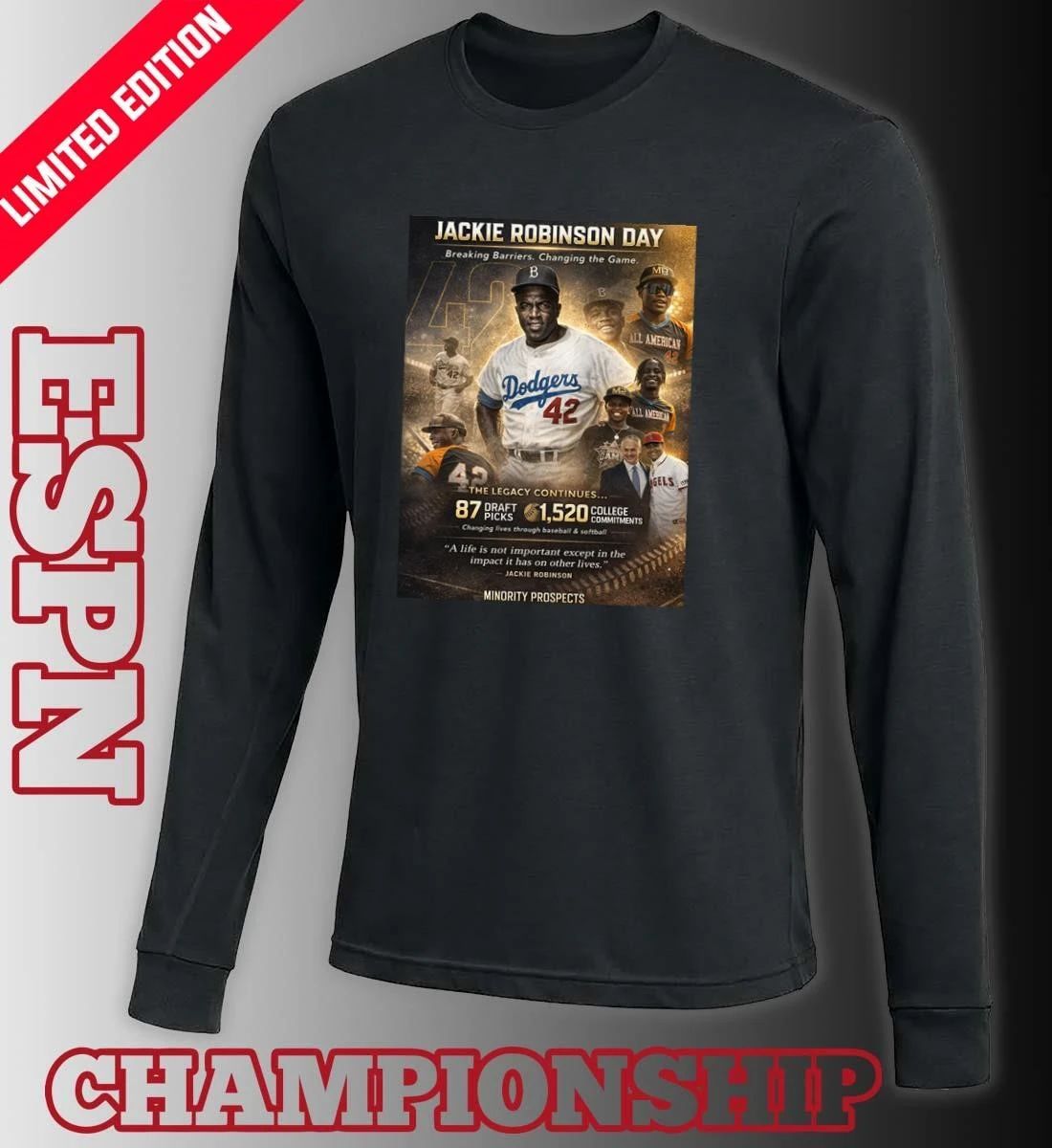 Jackie Robinson Day Breaking Barriers Changing In The Game Poster Shirt