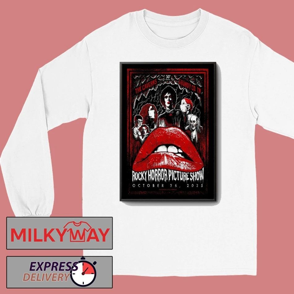 Rocky Horror Picture Show Grundy County, TN Oct 26 2025 Poster shirt
