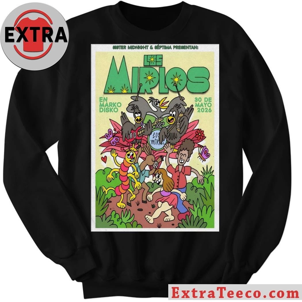 Los Mirlos May 30 2026, Tijuana B.C Poster Shirt