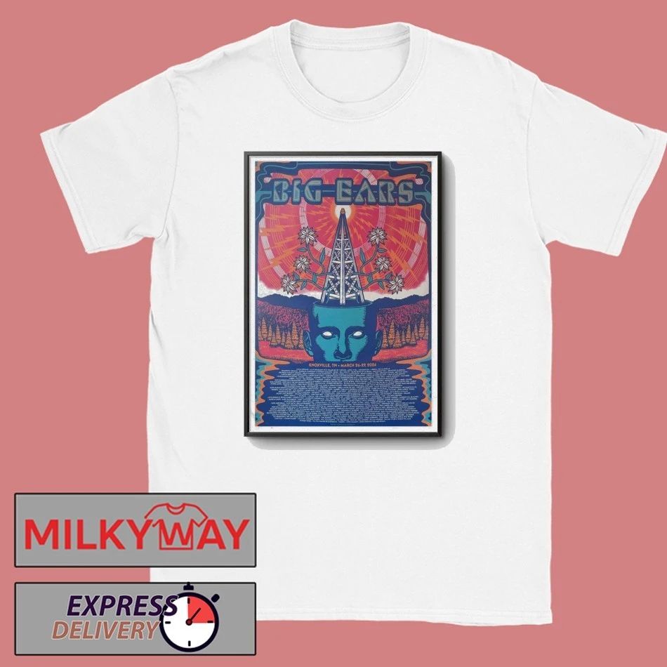 March 26-29 2026 Poster Big Ears Knoxville, TN Limited shirt