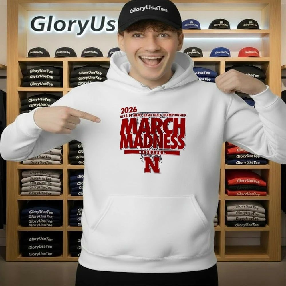 Nebraska Cornhuskers March Madness NCAA D1 Men’s basketball Championship 2026 shirt