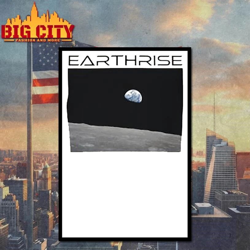 Artemis Earthrise Ringer Graphic Shirt