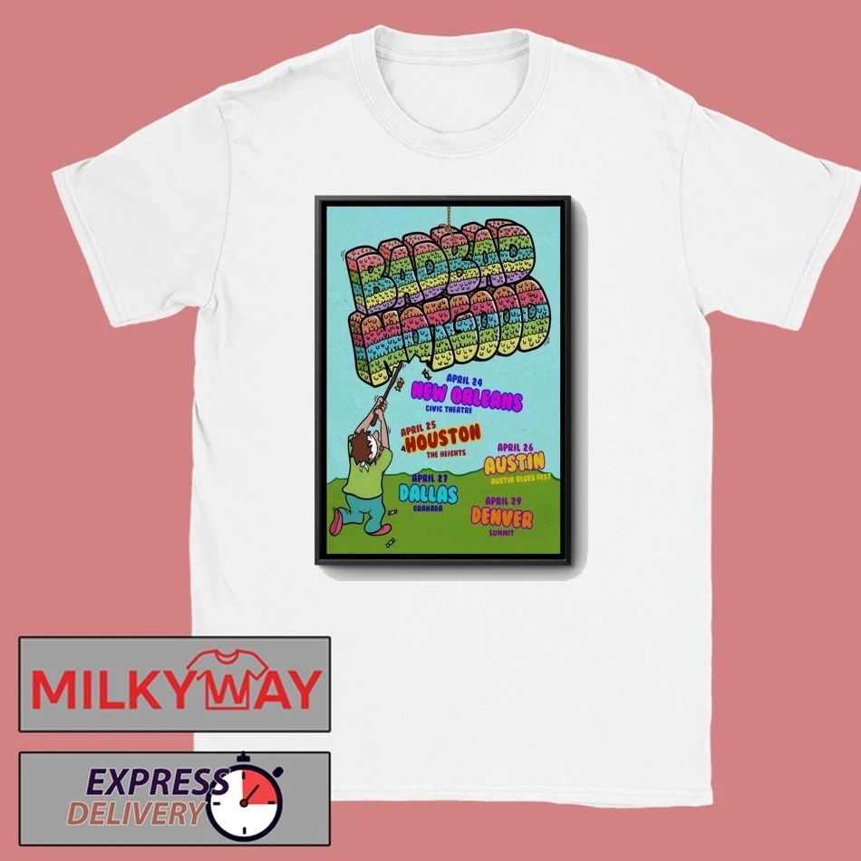 BadBadNotGood Tour US April 2026 Poster shirt