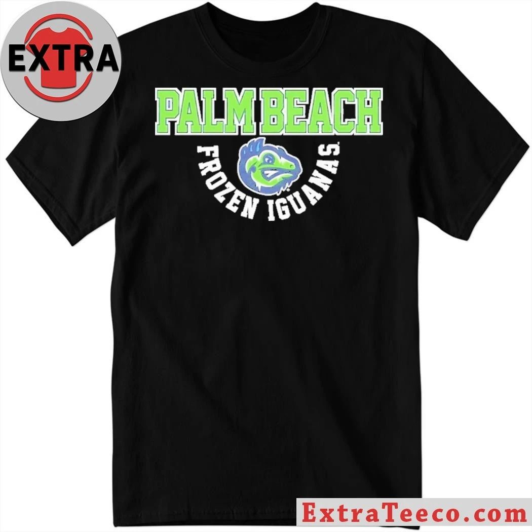 Palm Beach Frozen Iguanas Logo Shirt