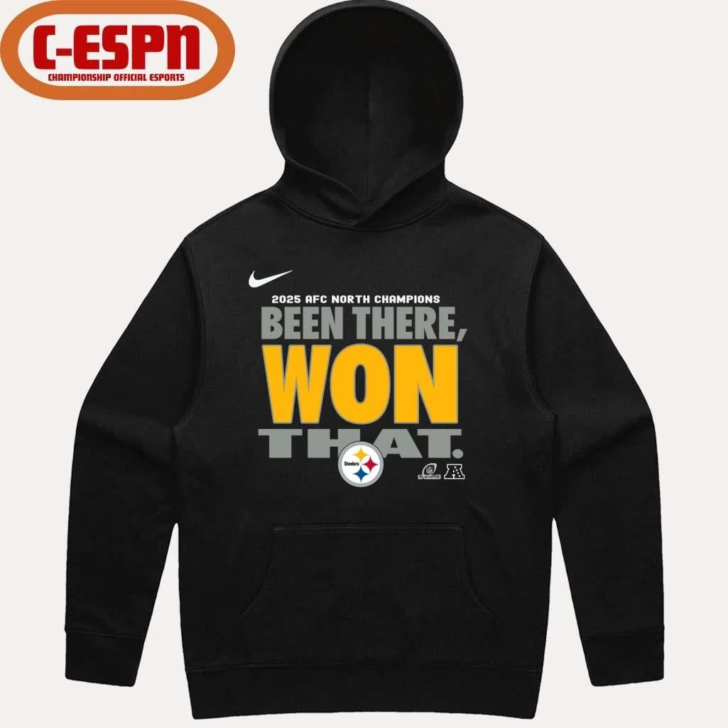 Been There, Won That Steelers AFC North Division Champions Shirt