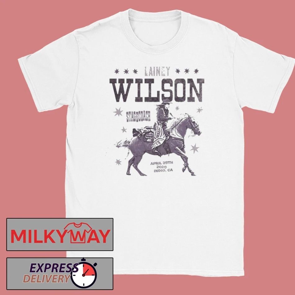 Lainey Wilson Apr 25 2026 Stagecoach Festival Indio CA T Shirt