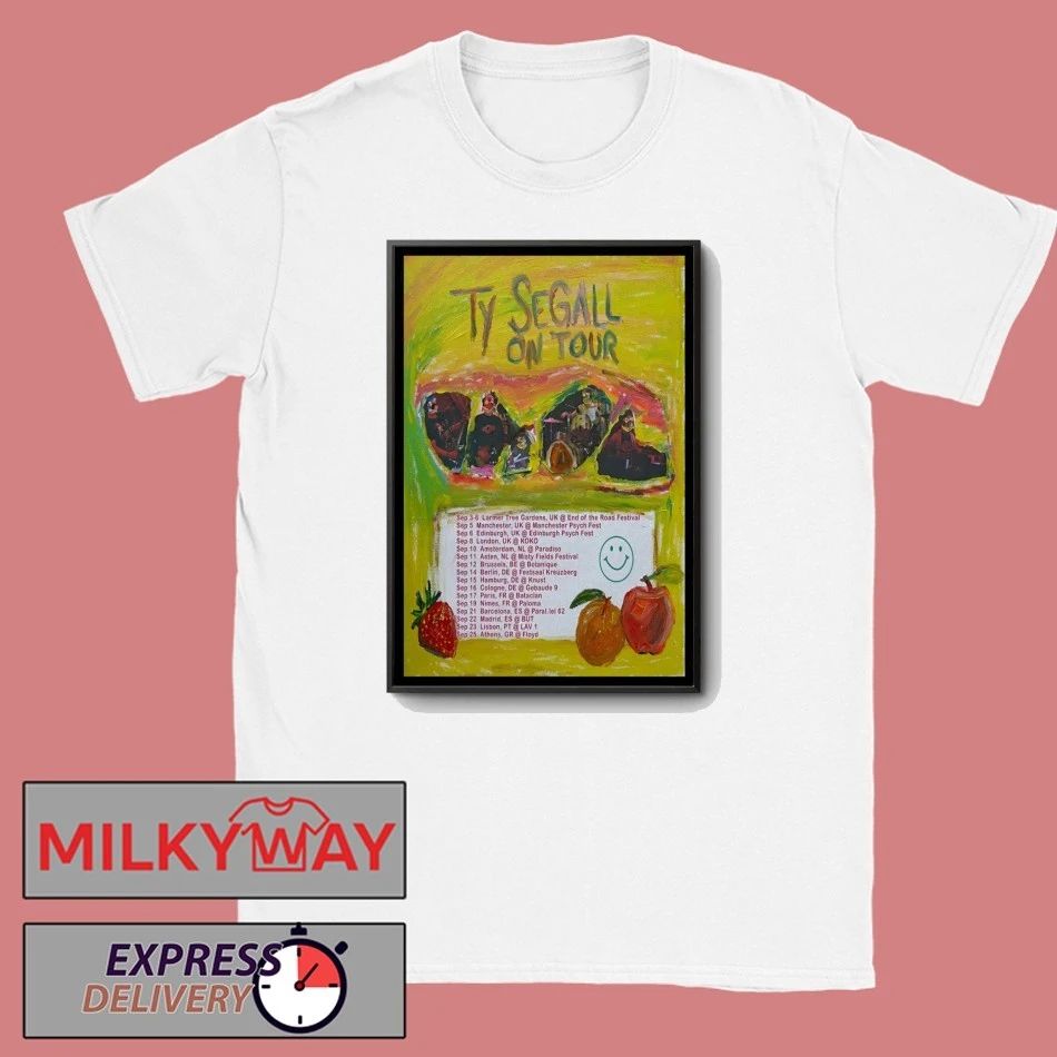 Poster Ty Segall On Tour 2026 shirt
