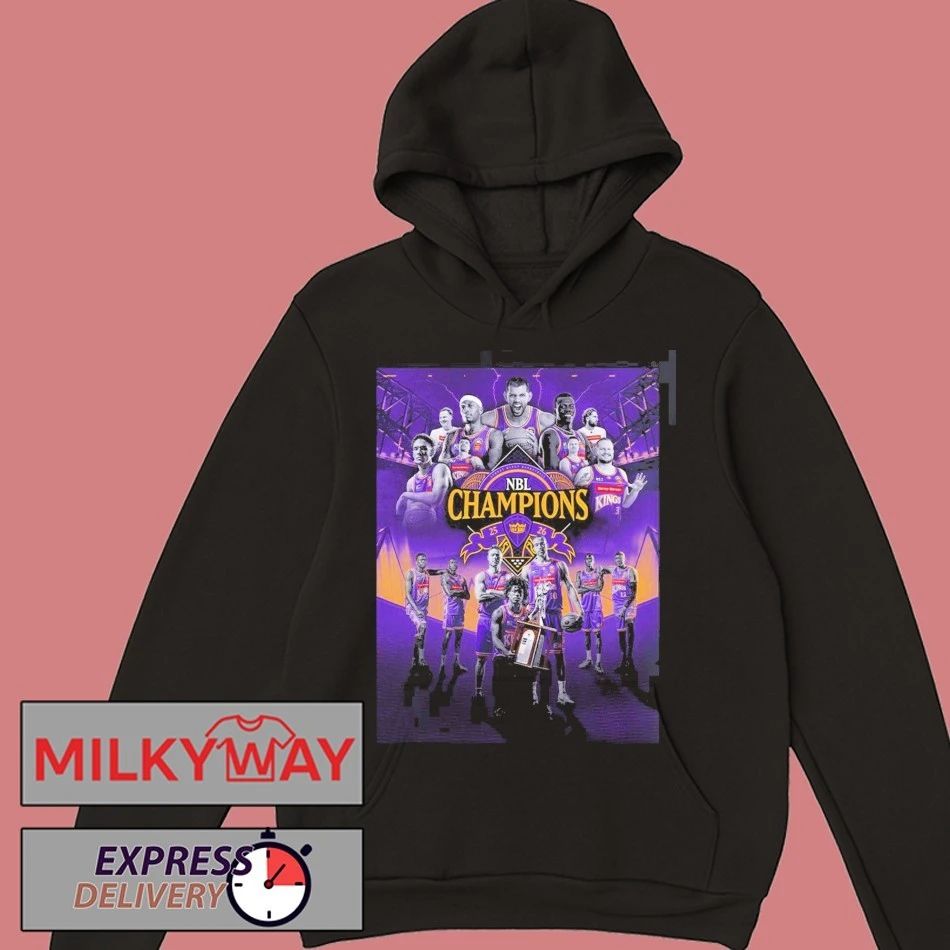 Sydney Kings 2026 NBL Champions T-Shirt