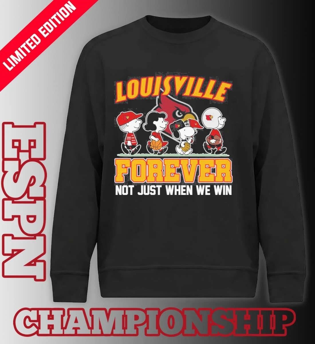 The Peanuts Characters X Louisville Cardinals Basketball Shirt