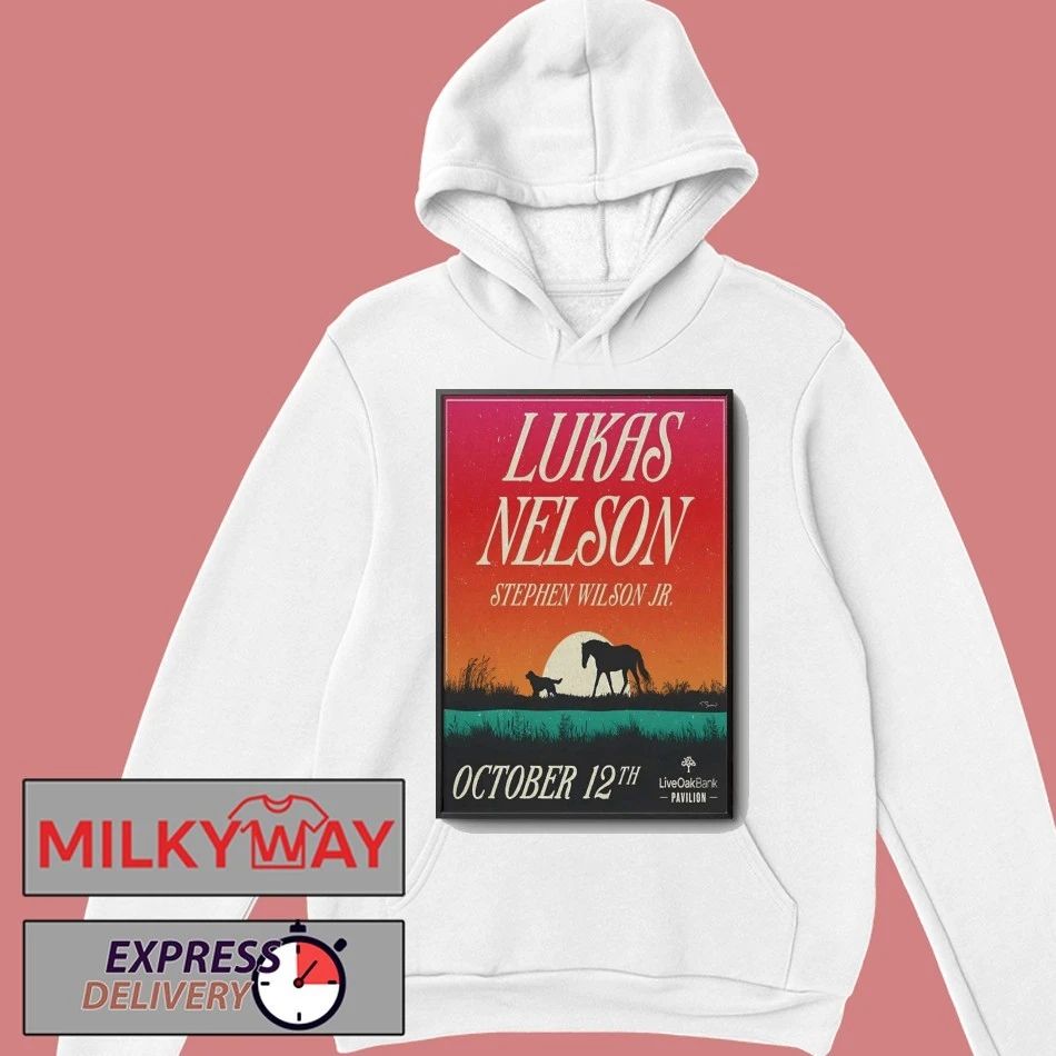Lukas Nelson Wilmington Tour On Oct 12 2025 Poster shirt