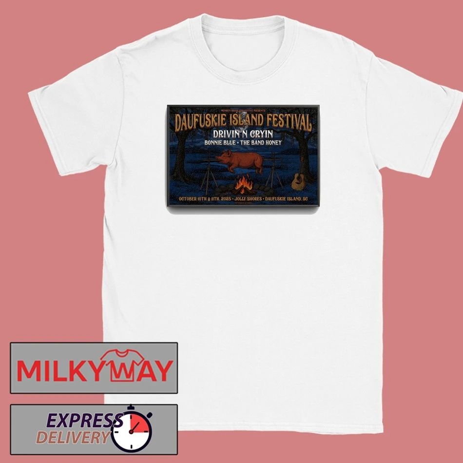Daufuskie Island Festival Jolly Shores in Daufuskie Island SC October 10-11 2025 Poster shirt