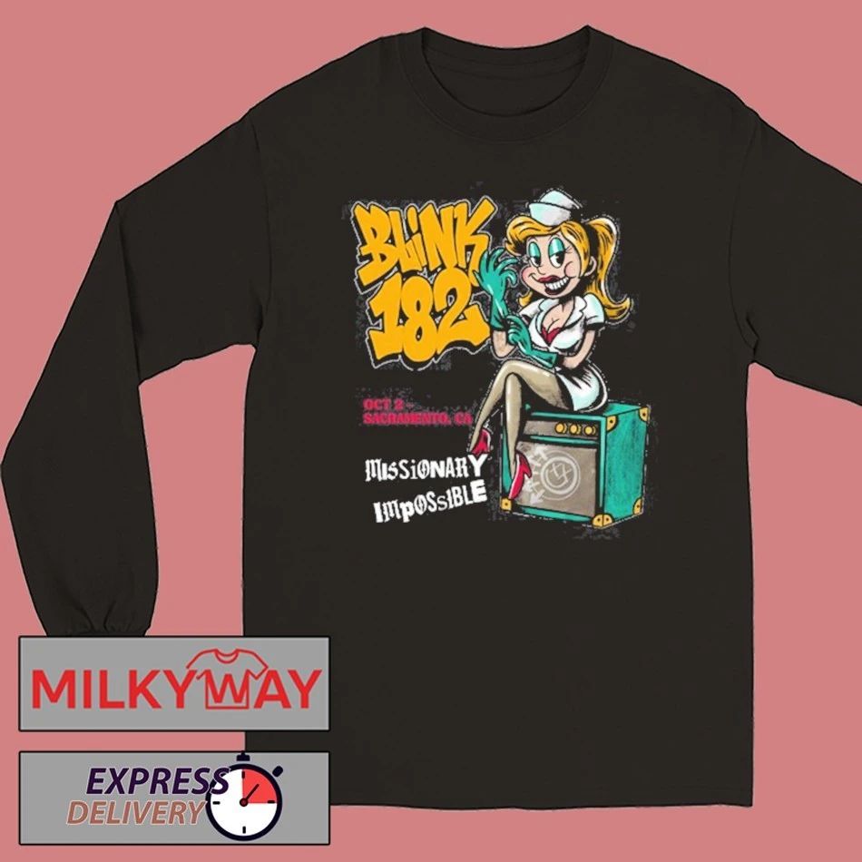 Blink 182 Aftershock Festival in Sacramento CA Oct 2 2025 Shirt