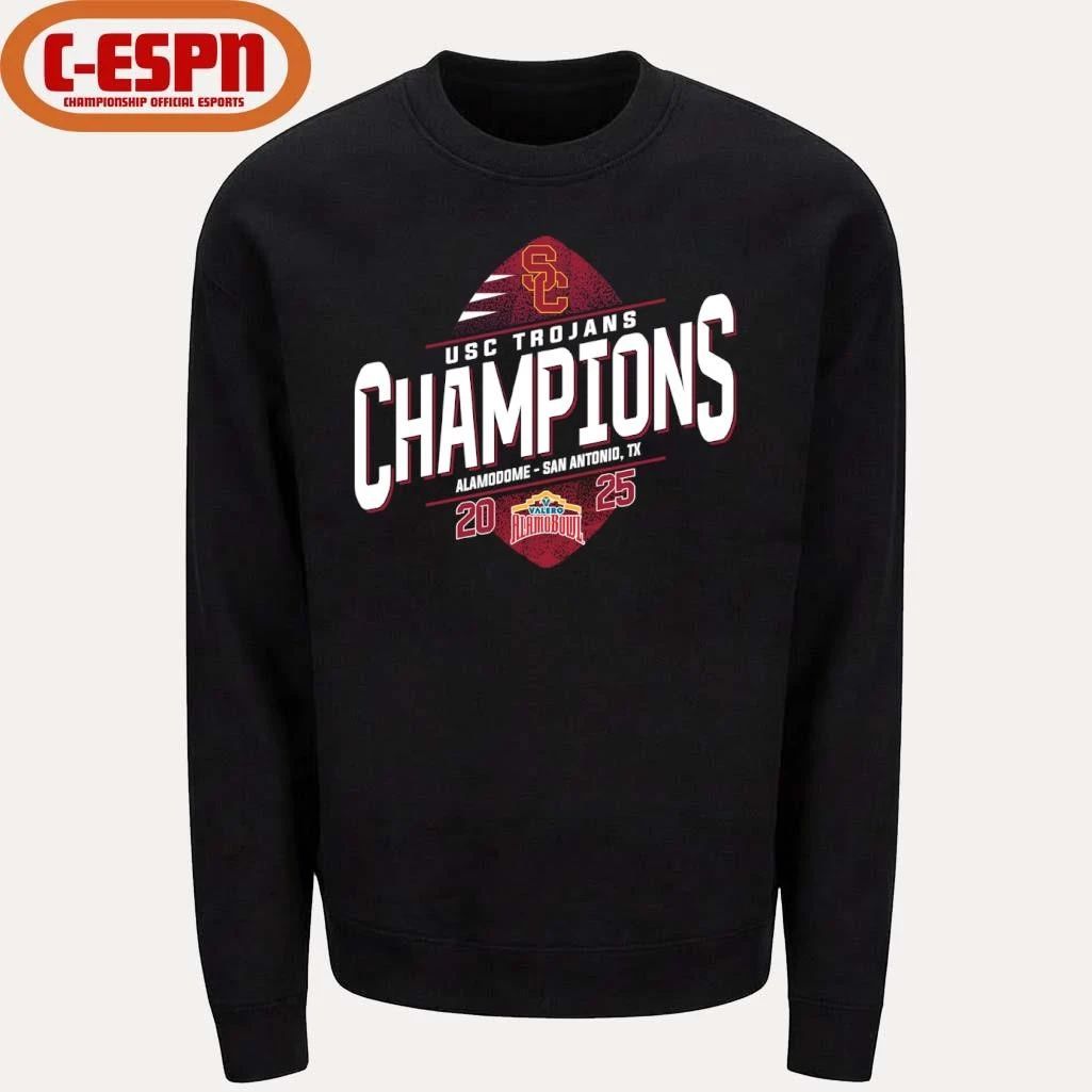 USC Football 2025 Alamo Bowl Champions T-Shirt