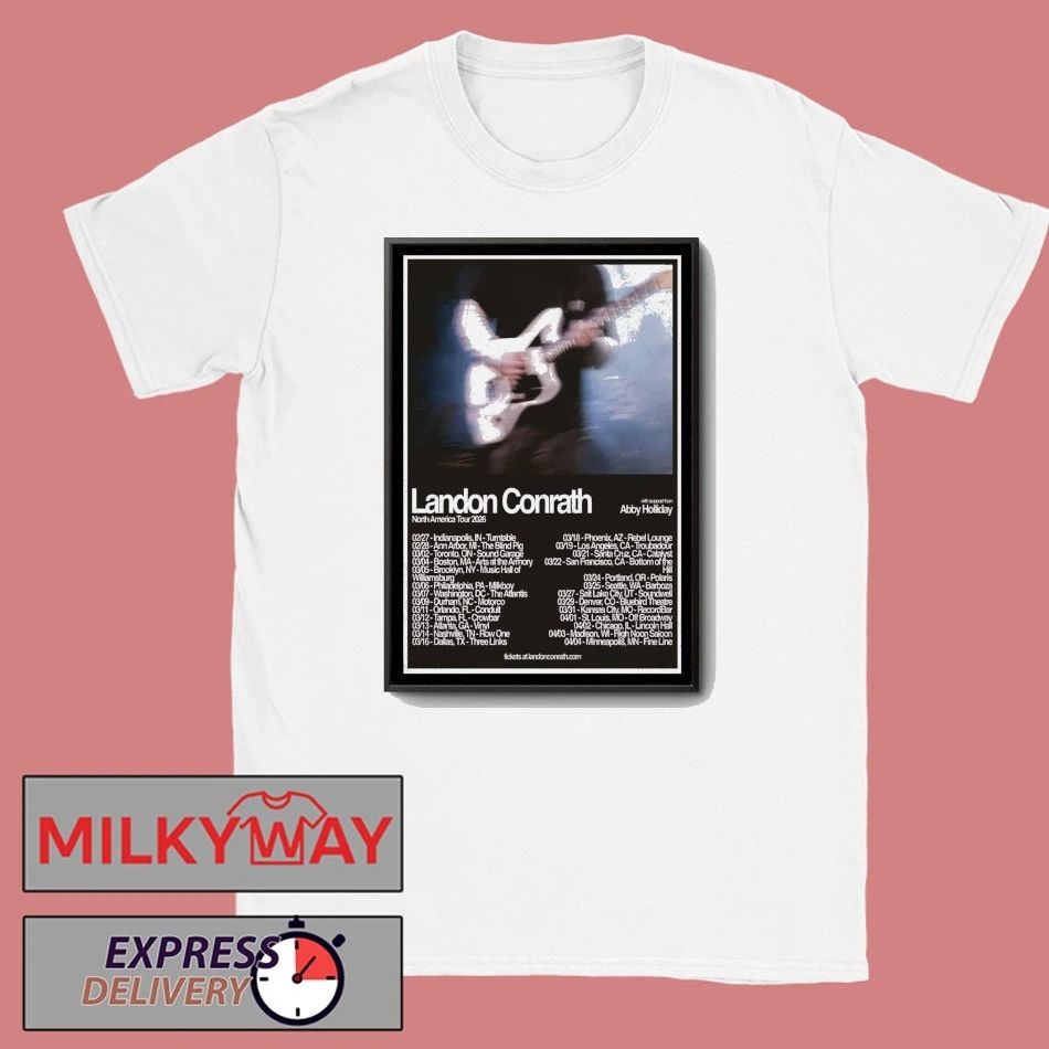 Landon Conrath North America Tour 2026 Poster shirt