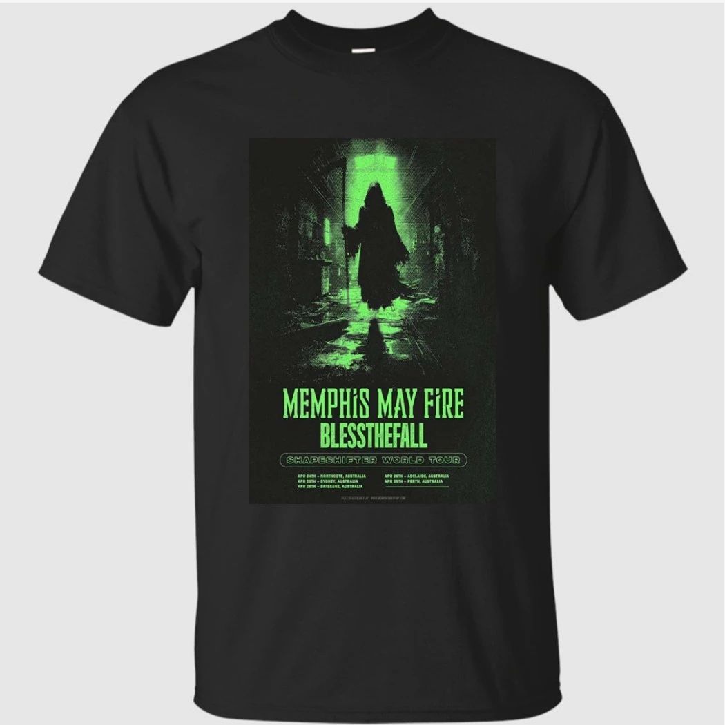 Memphis May Fire Shapeshifter World Tour Apr 2026 Poster Shirt