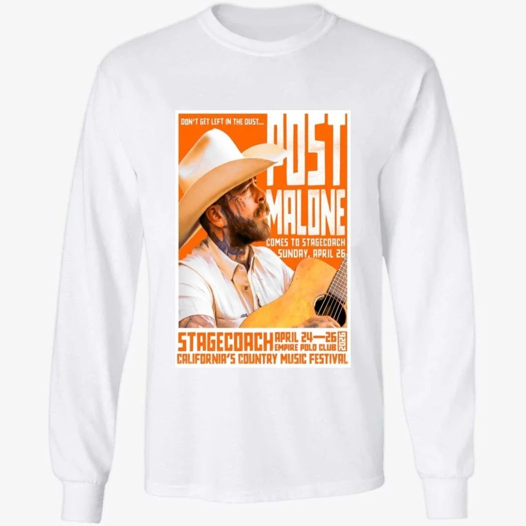 Stagecoach April 24-26 2026 Empire Polo Club, Indio, CA Poster Shirt