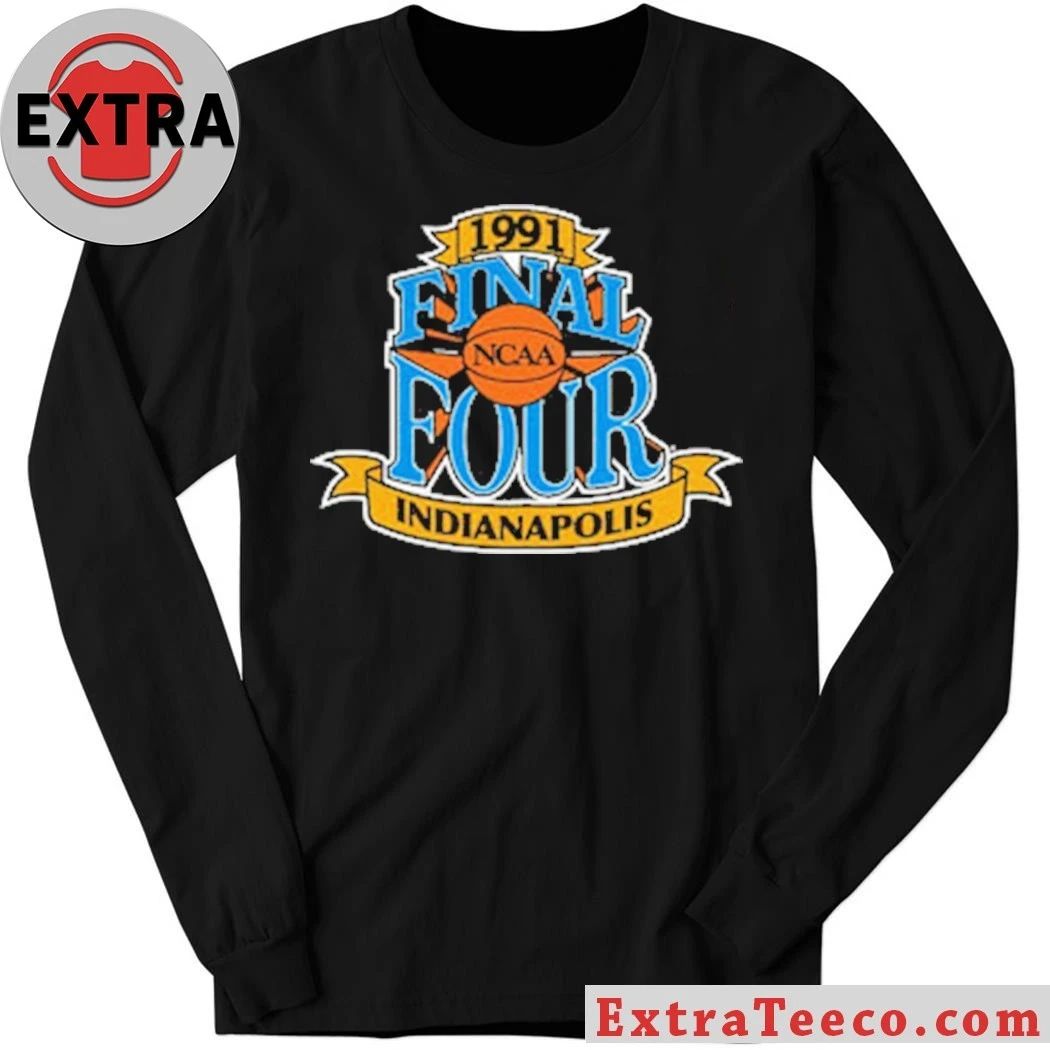 NCAA ’91 Final Four Indianapolis Basketball Logo Shirt