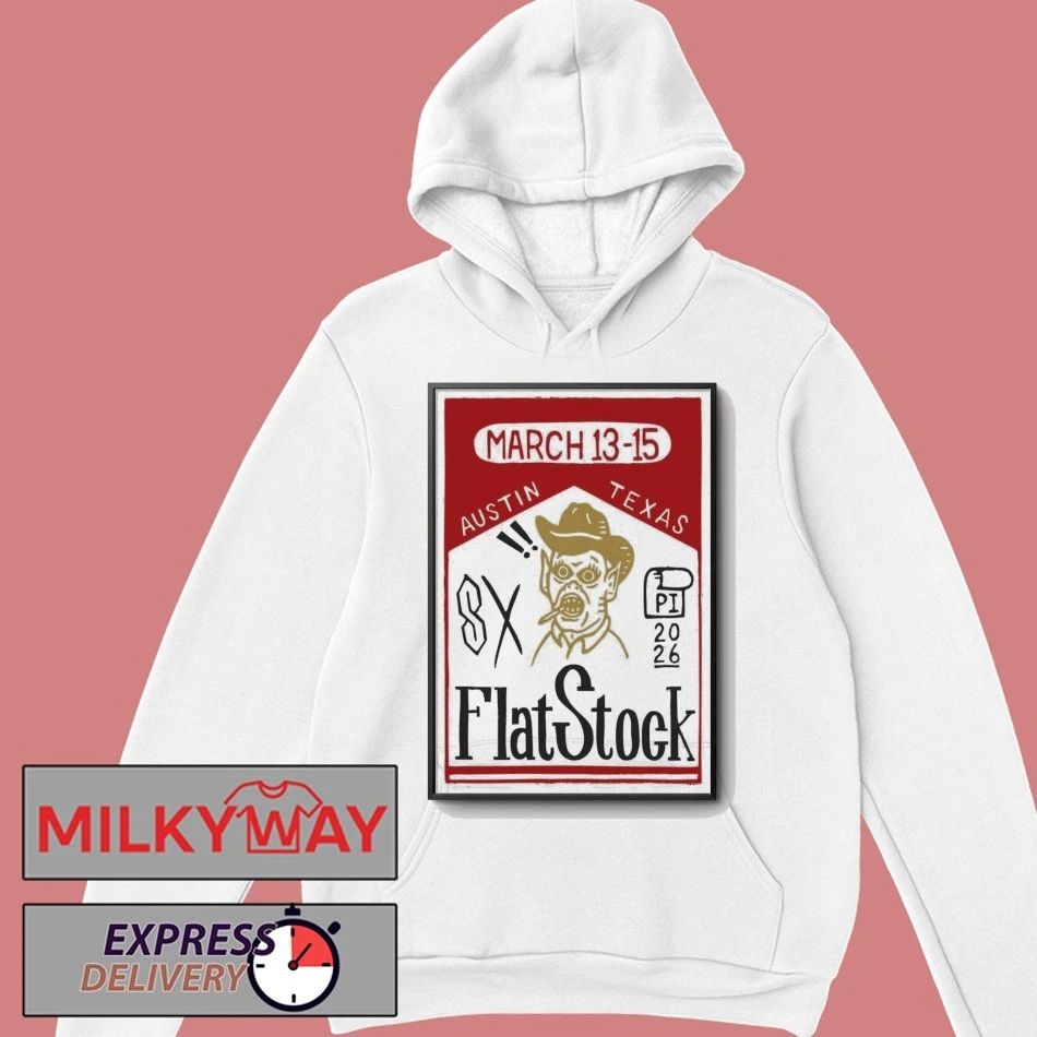 Flatstock Mar 13-15 2026 Poster Austin TX shirt