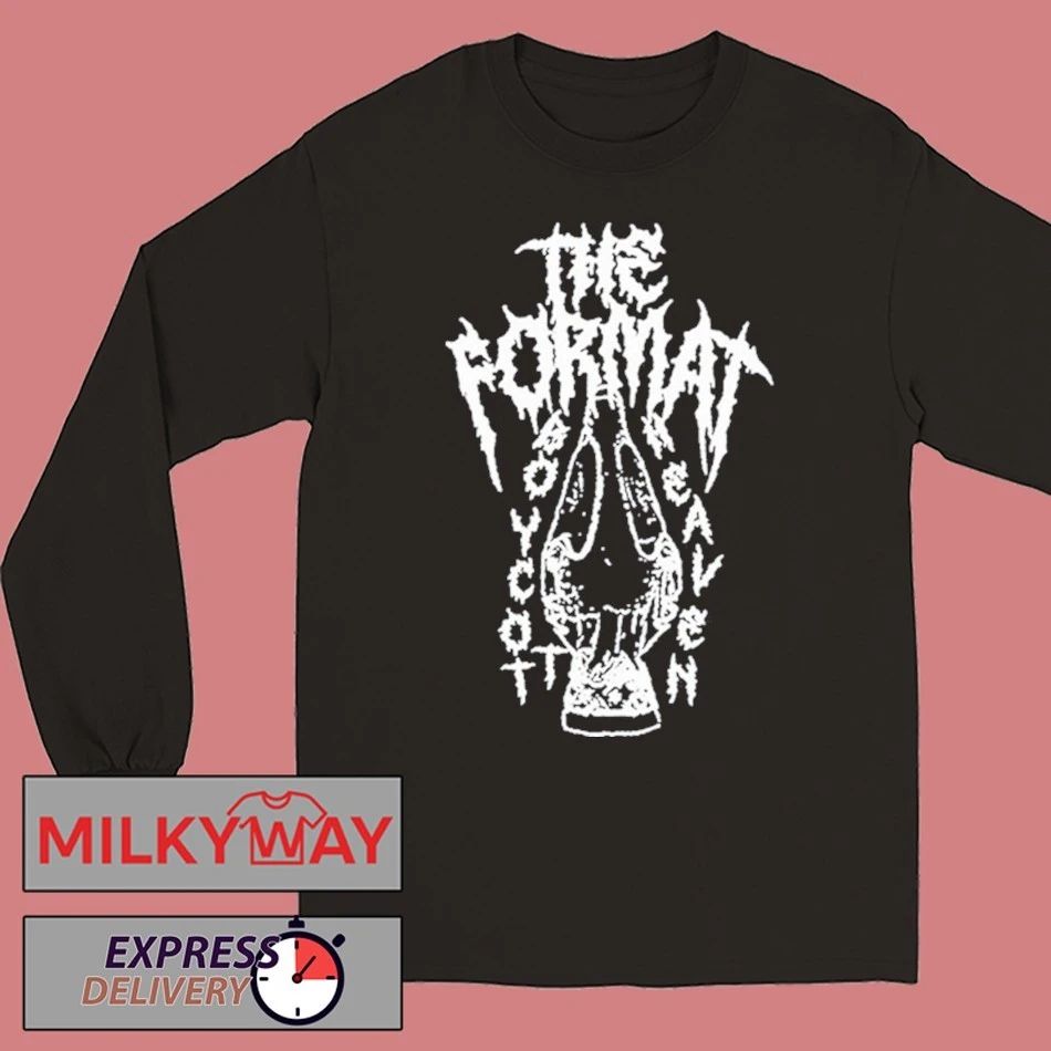The Format Metal Navy Blue T-Shirt