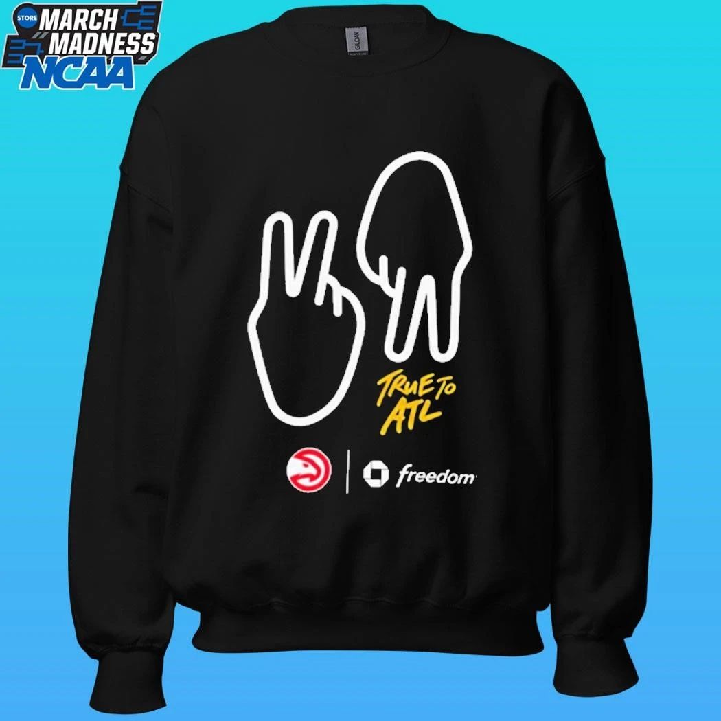 True To Atlanta Hand Gesture For All Fans At Game 6 Shirt