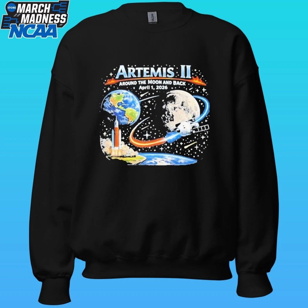 Artemis 2 Journey Around The Moon And Back 2026 Shirt