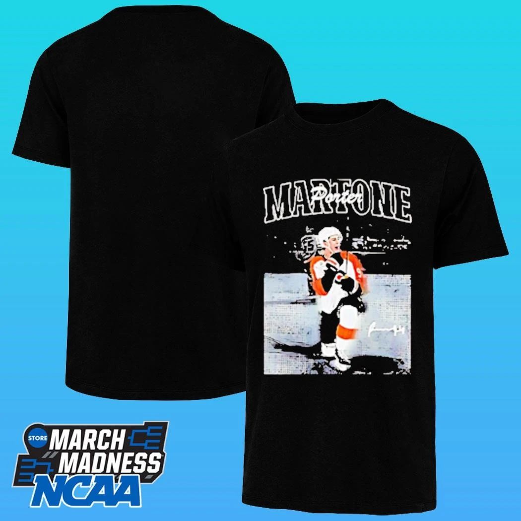 Porter Martone Photo Signature Philadelphia Flyers Shirt
