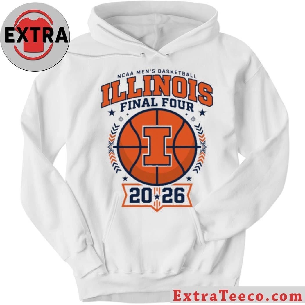 Illinois Fighting Illini Final Four NCAA Men’s Basketball 2026 Graphic T-Shirt