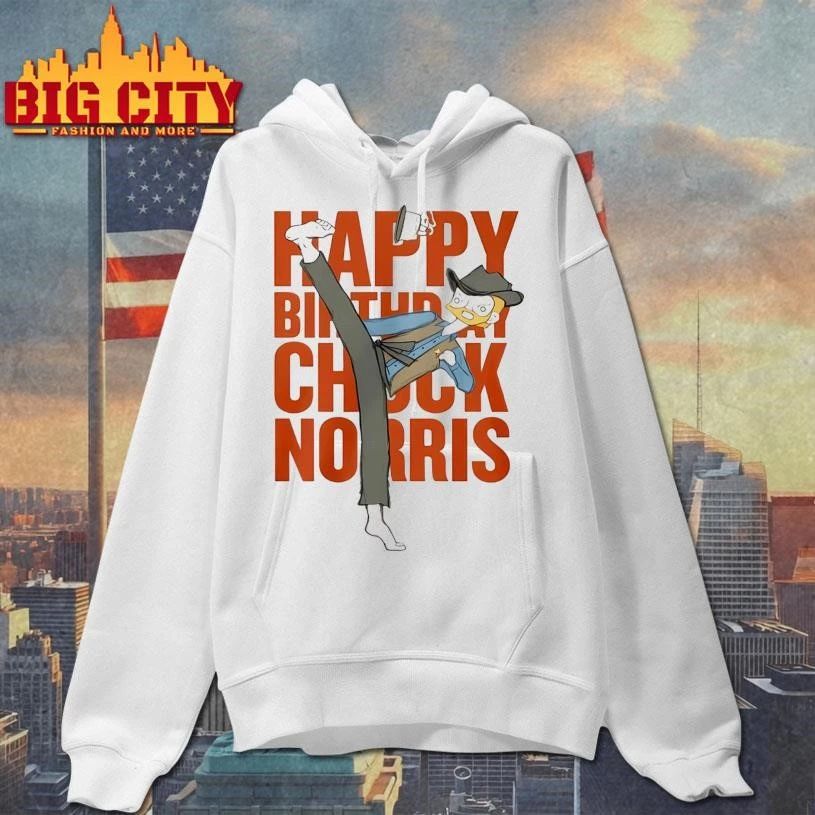 Happy Birthday Chuck Norris Shirt