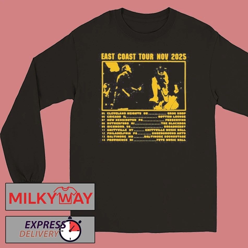 BANE EAST COAST TOUR NOV 2025 shirt