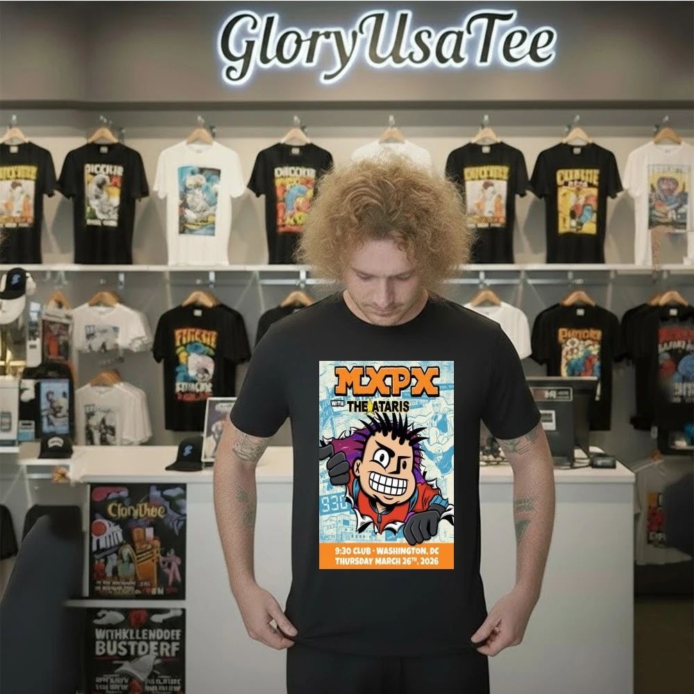MxPx At 9.30 Club On March 26 2026 Poster Shirt
