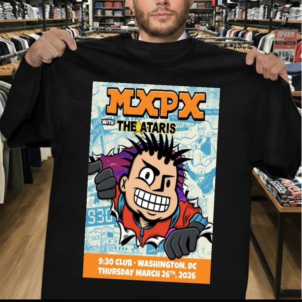 MxPx At 9.30 Club On March 26 2026 Poster Shirt