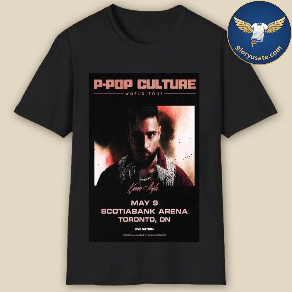 Karan Aujla Scotiabank Arena May 9 2026 Tour Poster Shirt