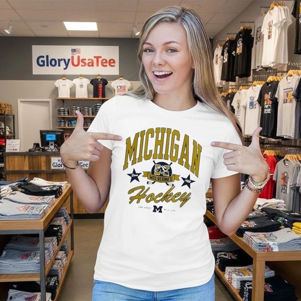 Michigan Hockey Heritage since 1922 logo Shirt