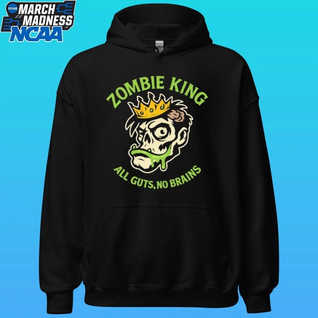 Zombie King All Guts No Brains Shirt