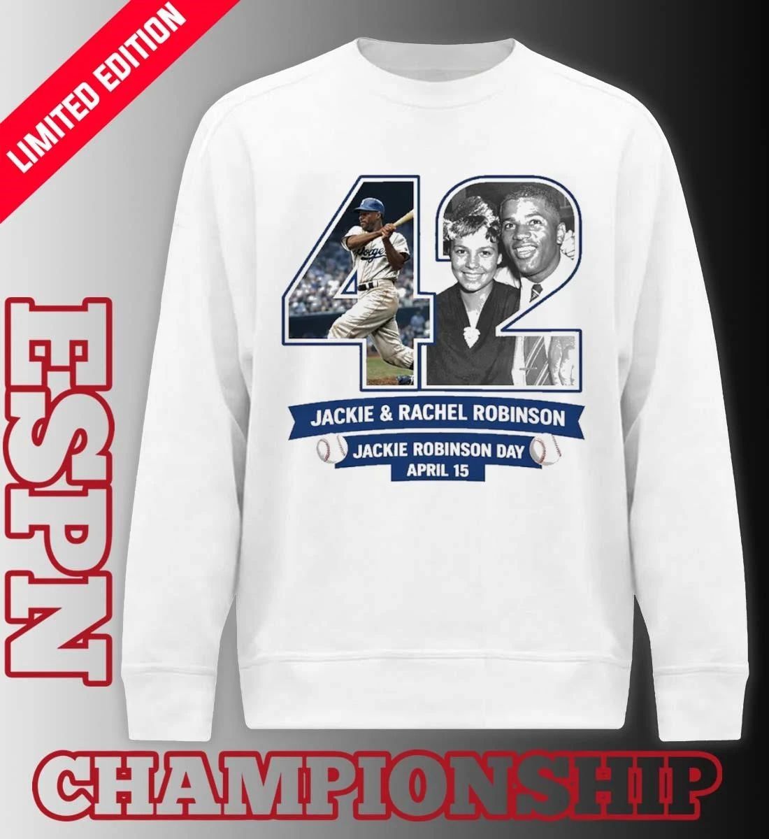 Jackie And Rachel Robinson Jackie Robinson Day April 15 Shirt