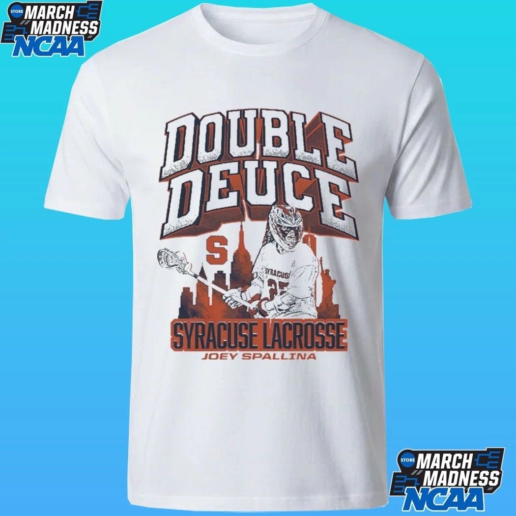 Double Deuce Syracuse Orange Men’s Lacrosse Joey Spallina Shirt