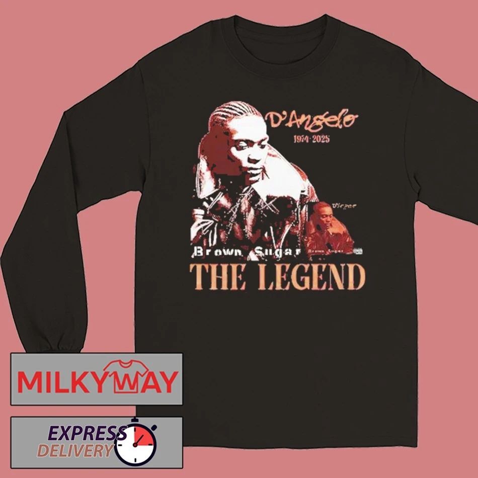 D’Angelo 1974-2025 Legendary R&B singer shirt