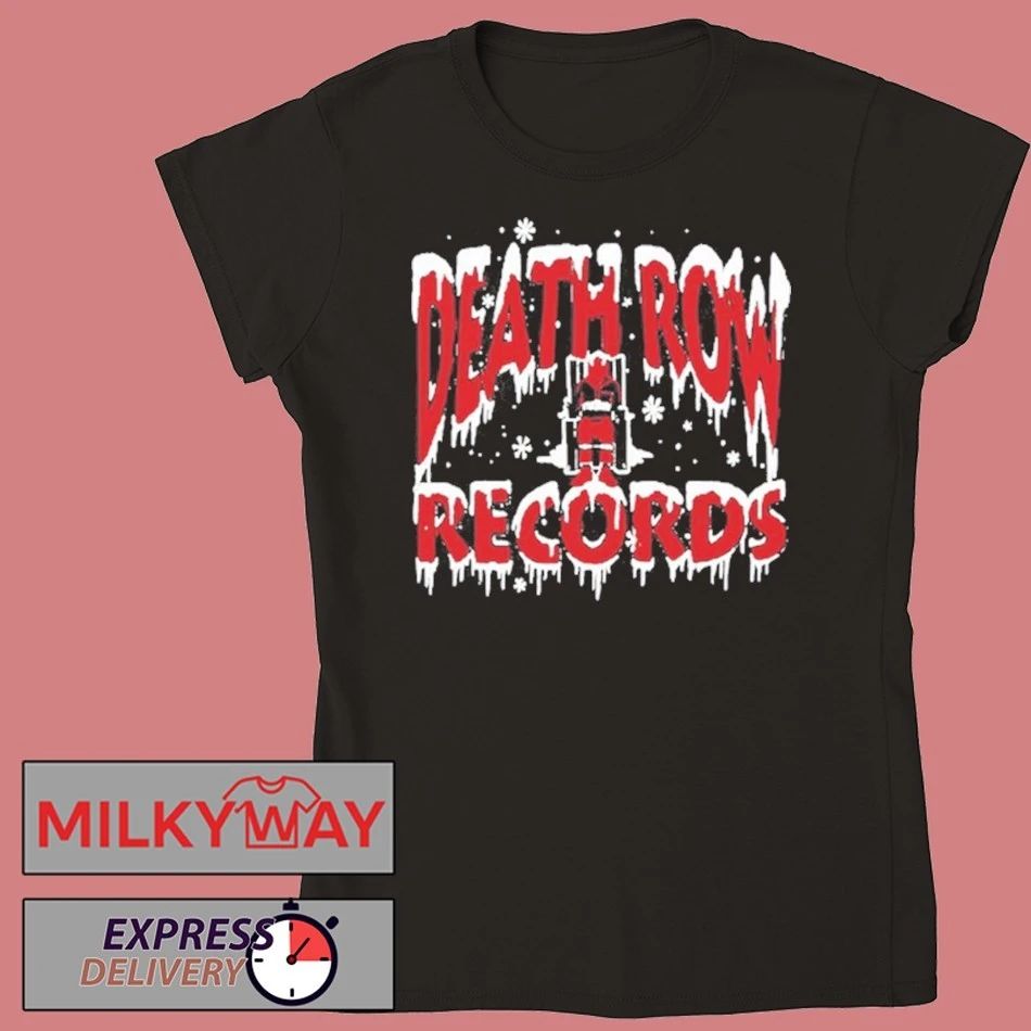 Death Row Records Holiday Black Shirt