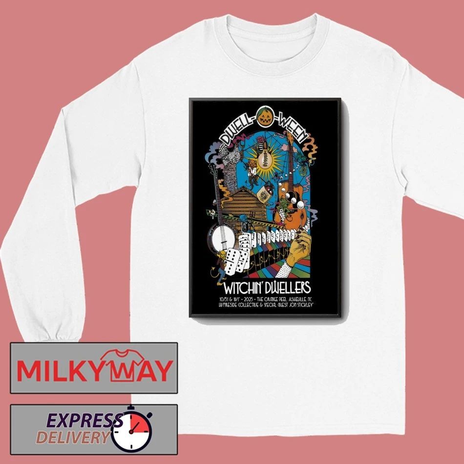 Kitchen Dwellers Asheville Halloween Shows On Oct 31-Nov 1 2025 Poster shirt