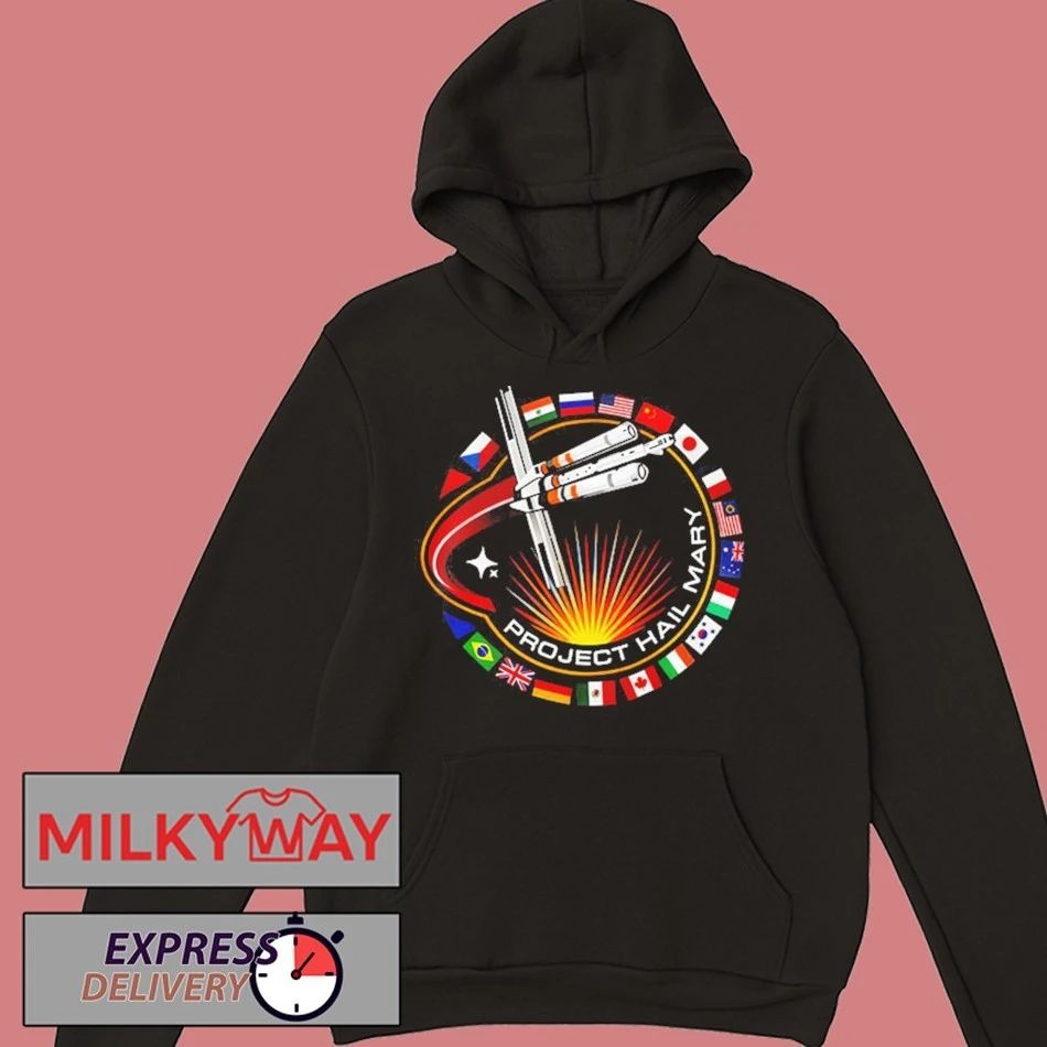 Project Hail Mary Movie 2026 Merch Patch Flag shirt