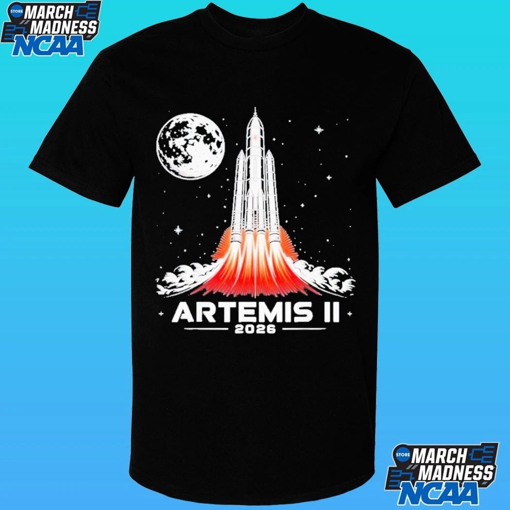 Artemis Ii Rocket Launch Space Exploration Back To The Moon Shirt