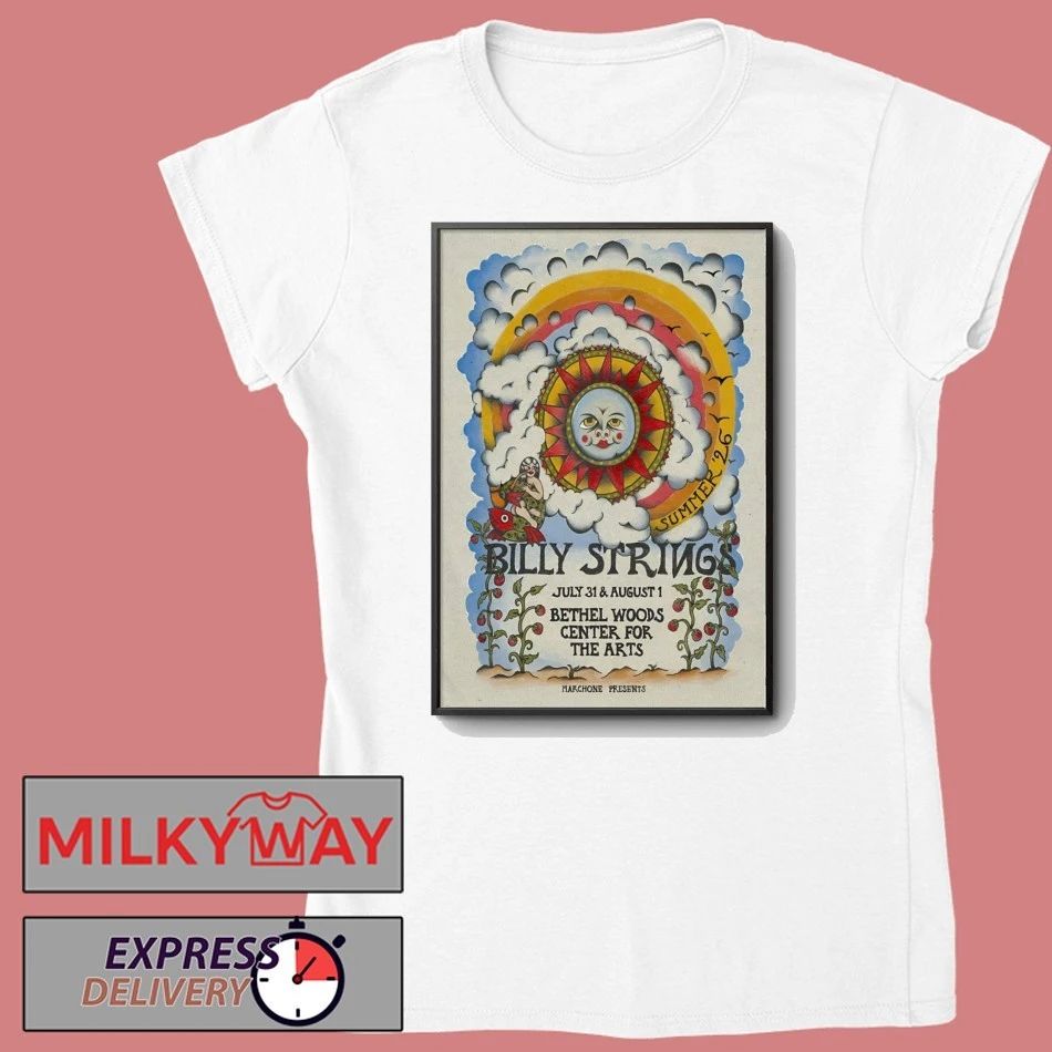 Billy Strings Summer 2026 Tour Poster shirt