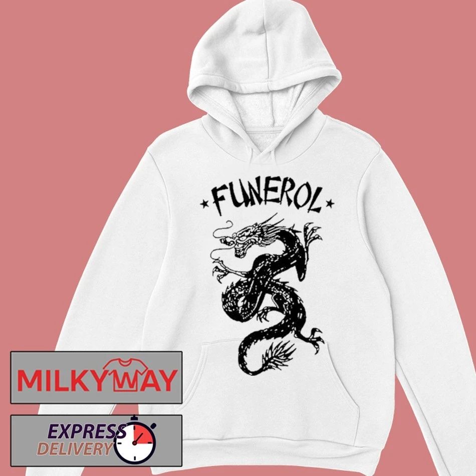 Funerol Dragon WHITE shirt